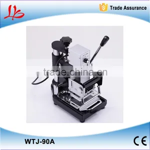 WTJ-90A Hot Stamping Machine For PVC Card Member Club thumbnail-1