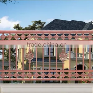AJLY-805 Powder Coating Anti-rust Aluminum Veranda Fencing/porch Fence/ Balcony Railing Made in China thumbnail-1