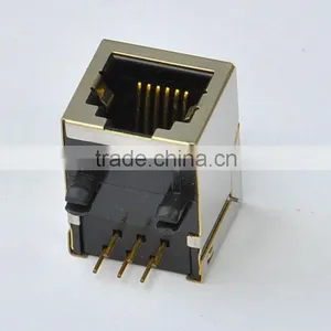 RJ45 Side Entry Network Modular Jack thumbnail-1