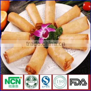 Chinese Frozen Dim Sum IQF Frozen Spring Rolls With High Quality thumbnail-1