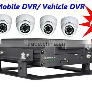 4 Channels 3G GPS WIFI Mobile DVR for Transportation Security thumbnail-1