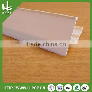 Plastic PVC Shelf Data Strip Clip thumbnail-3