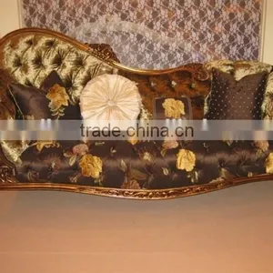 Vintage Series Carved Chaise Lounge A006 thumbnail-1
