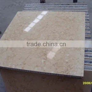 Egyptian Yellow Marble+aluminum Comb Composite Tiles thumbnail-5