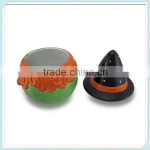 Ceramic Halloween Themed Cookie Jar thumbnail-3