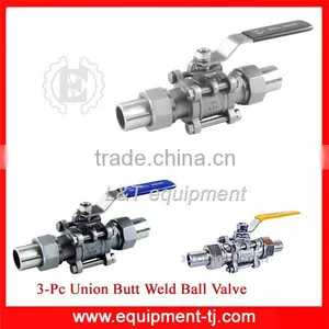 3 Pc Butt Weld Ball Valve thumbnail-1