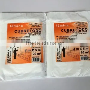 Plastic Drop Sheet/ PE Drop Cloth/ Dust Cover for Decoration thumbnail-6