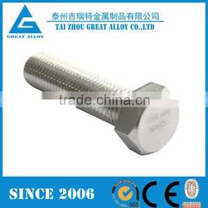 Inconel 625/inconel 600 Stainless Steel Hex Bolts thumbnail-3