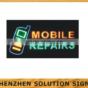 Neon Open Display Flashing Sign Shop Business Signs Shopping Custom Sign Baord thumbnail-4