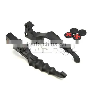 BJ-LS241-023 Hot Sale Billet Aluminum Chrome Skull Scooter Motorsport Brake Lever thumbnail-4