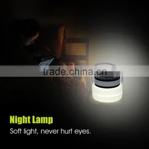 100 Lumen 3 LED Solar Camping Lantern With Collapsible Bottle Supplier's Choice thumbnail-4