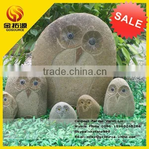 Wholesale Cheap Natural Stone Decorative Owls thumbnail-1