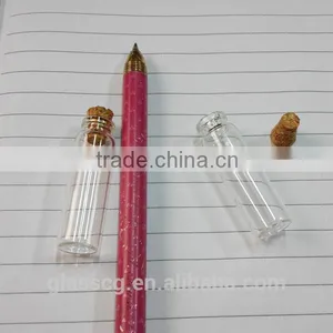 Tiny Glass Bottle Vial With Cork 12X40mm thumbnail-1