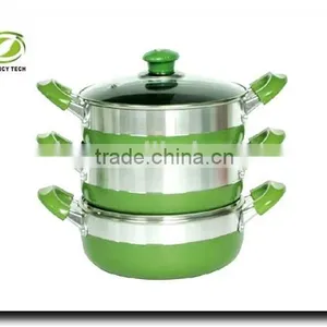 Casserole Type and Stocked Eco-friendly Feature Aluminum Cookware Set thumbnail-2