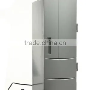 PC Laptop Mini USB Fridge Freezer Refrigerator Beverage Drink Cans Warmer Cooler thumbnail-1