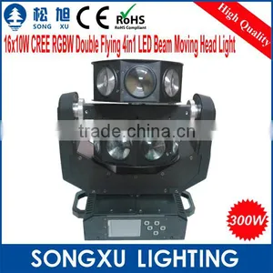 2015 Newest 16x10w Cree Rgbw 4in1 Led Moving Head Beam Magic the Gathering for Stage Lighting Quality Choice thumbnail-6