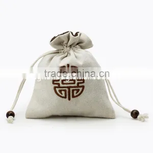2015 Luxury Jewelry Pouch, Drawstring Jewelry Gift Bag thumbnail-3