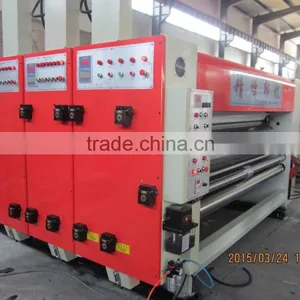 Full Automatic High Speed Flexo Ink Prirnter Slotter Die Cuttemachine, Packaging for Corrugated Carton Box thumbnail-1