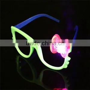 New Plastic Optical Glasses With Flashing Light Glasses Frame thumbnail-1