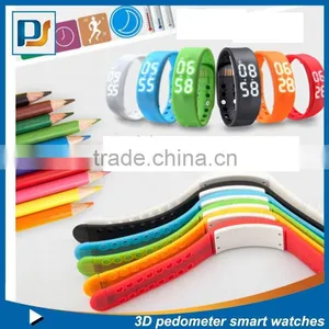 3D Pedometer USB Wristband Pedometer Smart Sports Bracelet LED Silicone Bracelet Sleep Monitor Christmas Gifts Watch thumbnail-1