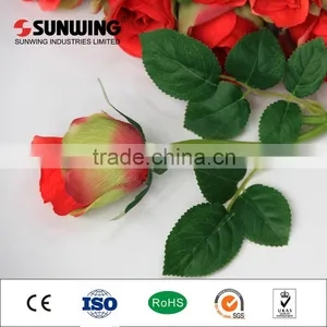 Small Decorative Silk Hydrangea Flower Artificial for Home thumbnail-2