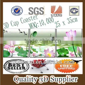 Guangzhou Lifeng 3D Soft Pvc Customized Coffee Cup, Tea Cup Coaster thumbnail-1
