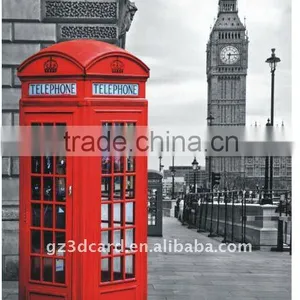 3D Lenticular Building Decoration Picture thumbnail-1