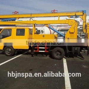 16M Yellow Double Row Aerial Work Platform Truck JMC thumbnail-2