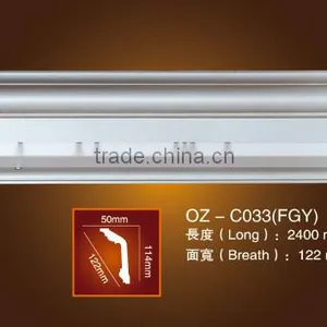 PU Cornice Moulding/PU Crown Moulding for Home&Interior Material thumbnail-1