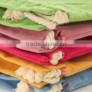 2016 Cheap Flower Decoration Jute Drawstring Bags Supplier's Choice thumbnail-3