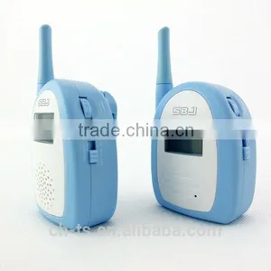 2 Channels Wireless Audio Baby Phone With Emotional LCD Icons ,800M thumbnail-2