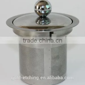 Fctory Price Stainless Stee Etched Mesh, Tea Filter, Tea Set thumbnail-3