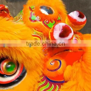 Lion Dance Accessories Purple Pom Poms thumbnail-1