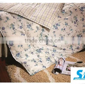 Flower Printed Alternative Goose Down Feather Comforter/ Micro Fiber Quilt Cover thumbnail-1