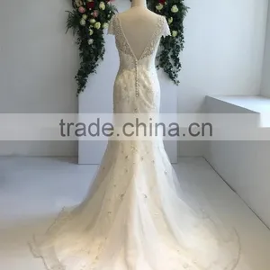 Guangzhou Supplier Description of Wedding Dress thumbnail-2