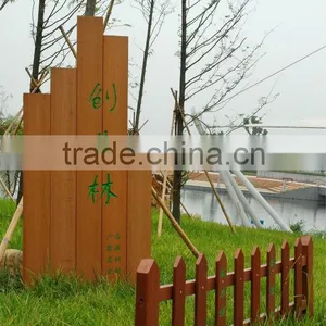 Wpc Outdoor Engineered Wood Privacy Fence thumbnail-1