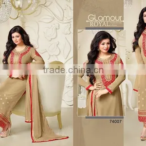 LATEST EXCLUSIVELY DESIGNER STRAIGHT CUT SALWAR thumbnail-2
