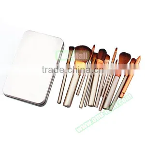 Hot Sales 12pcs Personalized Makeup Brush Set, Custom Make Up Brush Set With Box thumbnail-5