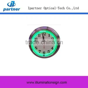 China Wholesale Top Brand Quality 100% 15" or 17" Neon Wall Clock thumbnail-1