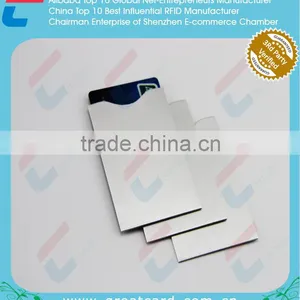 Aluminum Foil Paper RFID Credit Card Sleeves / RFID Blocking Passport Sleeves thumbnail-1