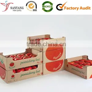Accept Custom Order and Vegetable,Fruit Use Foldable Tomato Storage Packing Boxes thumbnail-1