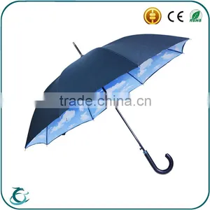 High Quality 25 Inch Fashion Design Double Layer Rain Umbrella thumbnail-1