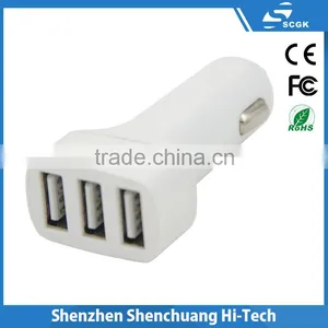 Car USB Charger Adapter Car Charger Usb Hub thumbnail-1