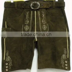 Leather Bavarian Shorts thumbnail-1