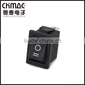 Black 21*15 Mini Rocker Switch Without Light 3 Pins T85 3 Way Switch Industrial Switch thumbnail-2