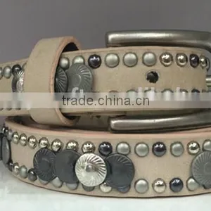 Fashion Custom Beaded Western Belts for Women thumbnail-6