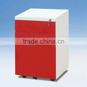 Red Steel Cabinet Elite Furniture thumbnail-1