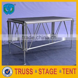 2015 Adjustable Compact Aluminum Portable Event Mobile Stage thumbnail-5