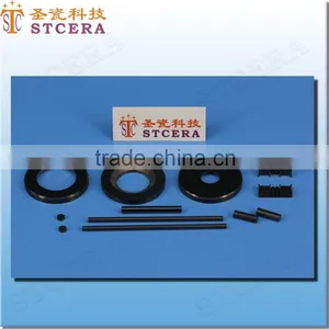 STCERA High Strength Black Ring Zirconia Ceramic Gasket Seal Ring thumbnail-3
