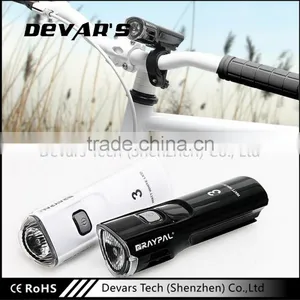 2016 High Quality and Super Bright Sllicone Bicycle Light With Battery thumbnail-1